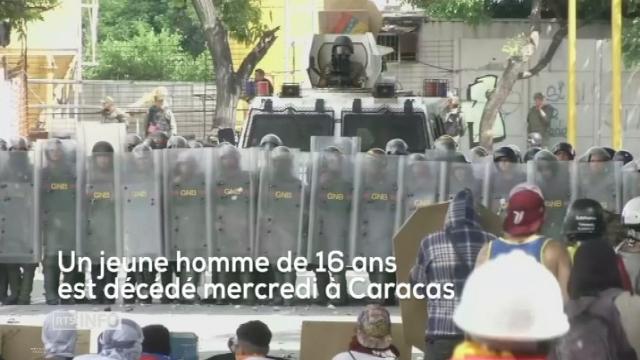 Un adolescent meurt lors de la grève générale à Caracas