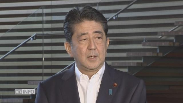 Shinzo Abe: "Une menane sans précédent pour le Japon"