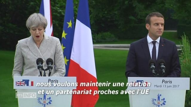 "La porte de l'UE toujours ouverte au Royaume-Uni", selon Macron