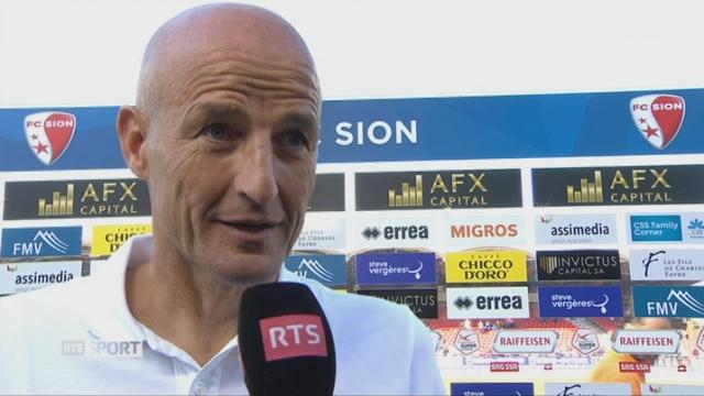 Foot: Interview de Peter Zeidler à l’issue de la défaite de Sion contre Lausanne