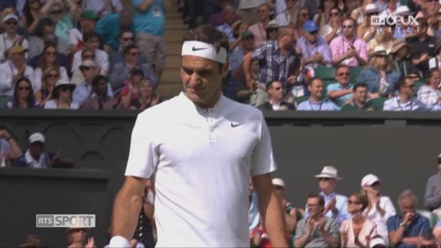 Wimbledon, 1er tour: Dolgopolov (UKR) – Federer (SUI) 3-6