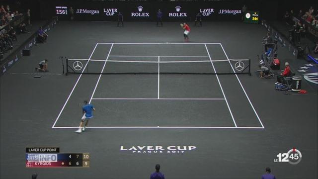 Tennis-Laver Cup: Federer a offert une victoire à l’Europe en s’imposant face à Nick Kyrgios