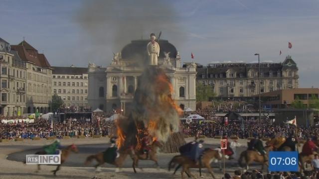 Le Böögg zurichois explose