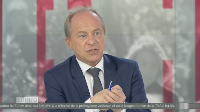 Alain Rebetez analyse le rejet de la prévoyance vieillesse 2020: "La droite ne fête pas la victoire car elle sait que les réformes à venir ne vont pas être faciles"