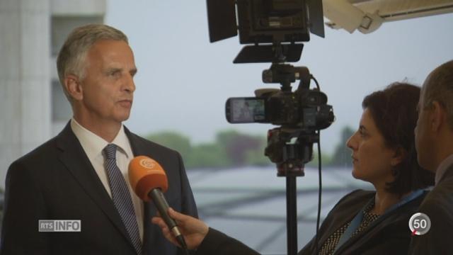 Relations Suisse - UE: Didier Burkhalter critiqué