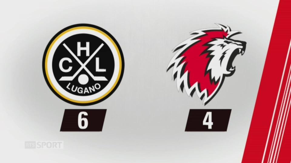 National League, 18e journée : Lugano - Lausanne (6-4)