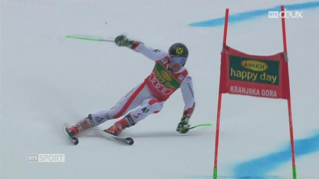 Ski-Géant de Kranjska Gora: Marcel Hirscher remporte la course
