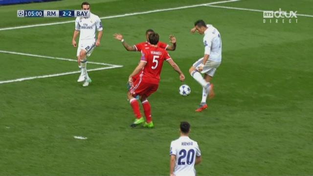 Ligue des champions, ¼ retour: Real Madrid – Bayern Munich 2-2, 105e Ronaldo