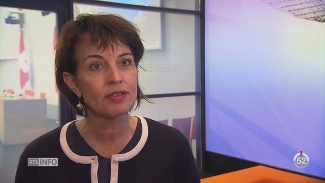 BE: Doris Leuthard lance la campagne sur la stratégie énergétique 2050