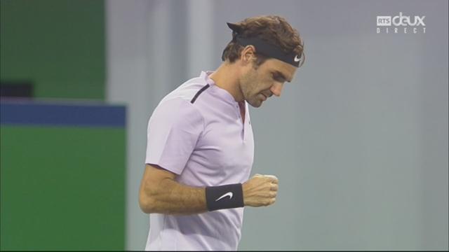 Finale, Masters 1000 Shanghai: Nadal (ESP) – Federer (SUI) 0-1, break d’entrée de Federer