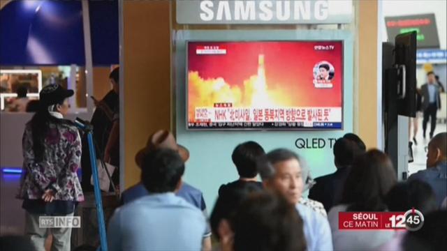 Pyongyang a tiré un missile au-dessus du Japon