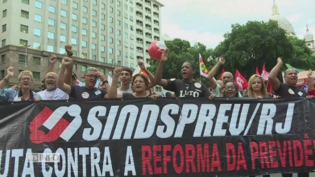 Manifestations au Brésil contre les mesures d'austerité