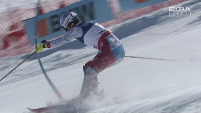 Mondiaux de St-Moritz, combiné, 2e manche: Mauro Caviezel (SUI)