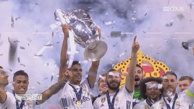 Finale Ligue des champions, Juventus - Real Madrid 1-4, la joie des joueurs madrilènes
