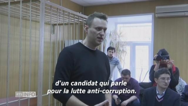 Alexeï Navalny: "De nombreux électeurs en Russie demandent un candidat anti-corruption"