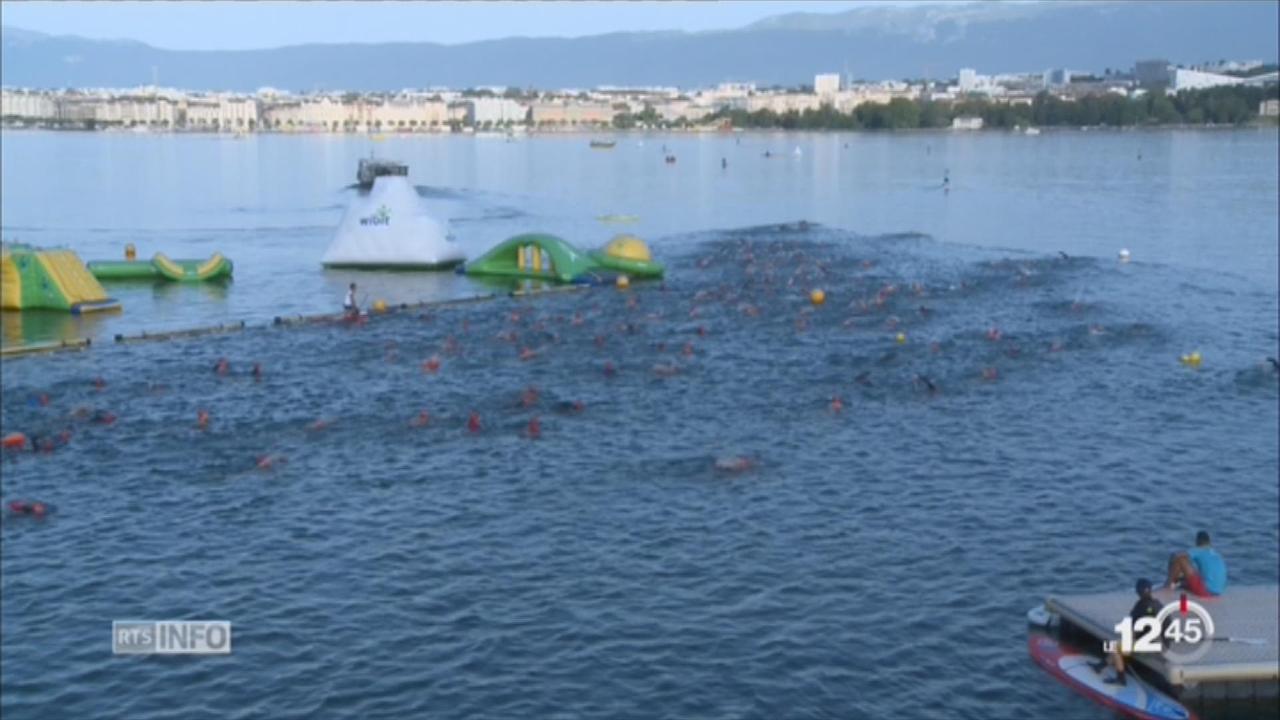 GE: la traversée de la rade attire des centaines de nageurs