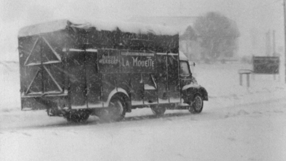 Tempête de neige à la Vue-des-Alpes