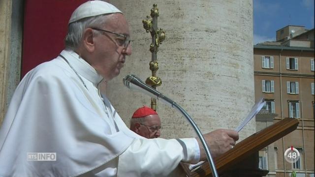 Le pape François a célébré la messe de Pâques à Rome