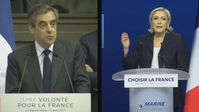 Discours de Le Pen calqué sur celui de Fillon