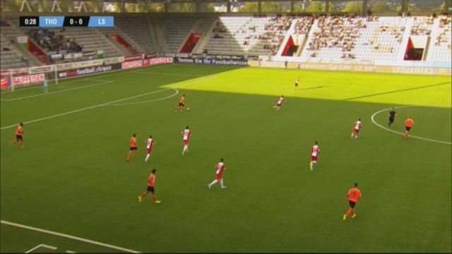 Football-Super League: Thoune – Lausanne Sport (5-2) + itw de Benjamin Kololli, milieu de terrain au Lausanne Sport