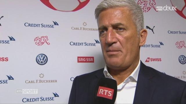 Match amical, Suisse – Bélarus 1-0, interview de Vladimir Petkovic