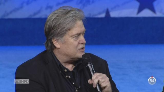 Etats-Unis: Steve Bannon proclame l'avènement d'un nouvel ordre politique