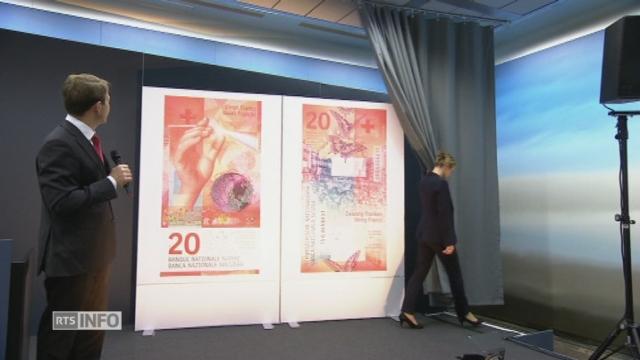 Découverte du nouveau billet de vingt francs