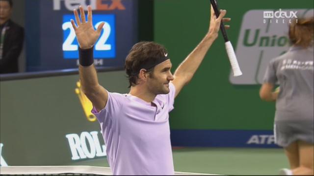 Demi finale, Masters 1000 Shanghai: Del Porto (ARG) - Federer (SUI) 6-3 3-6 4-6