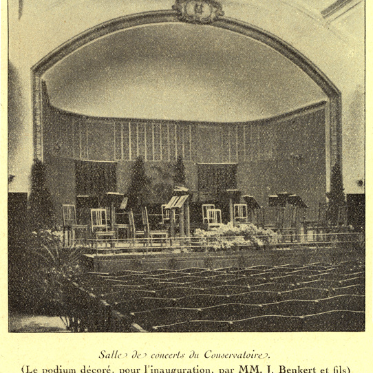 Salle de concerts du Conservatoire de Neuchâtel [conservatoire de Neuchâtel]