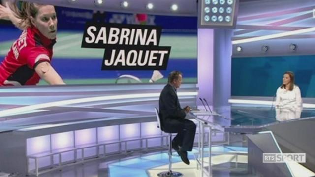 Badminton: avec Sabrina Jaquet: "Le badminton manque cruellement de médiatisation. Dommage car c'est un sport qui passe très bien à l'antenne"