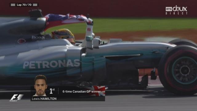 GP du Canada: Hamilton (GBR) s'impose devant Bottas (FIN) 2e et Ricciardo (AUS) 3e