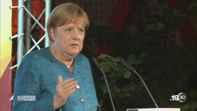 Elections législatives en Allemagne, Merkel part gagnante