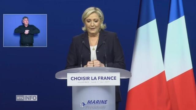 Marine Le Pen veut savoir "à quelle sauce Macron veut manger les Français"