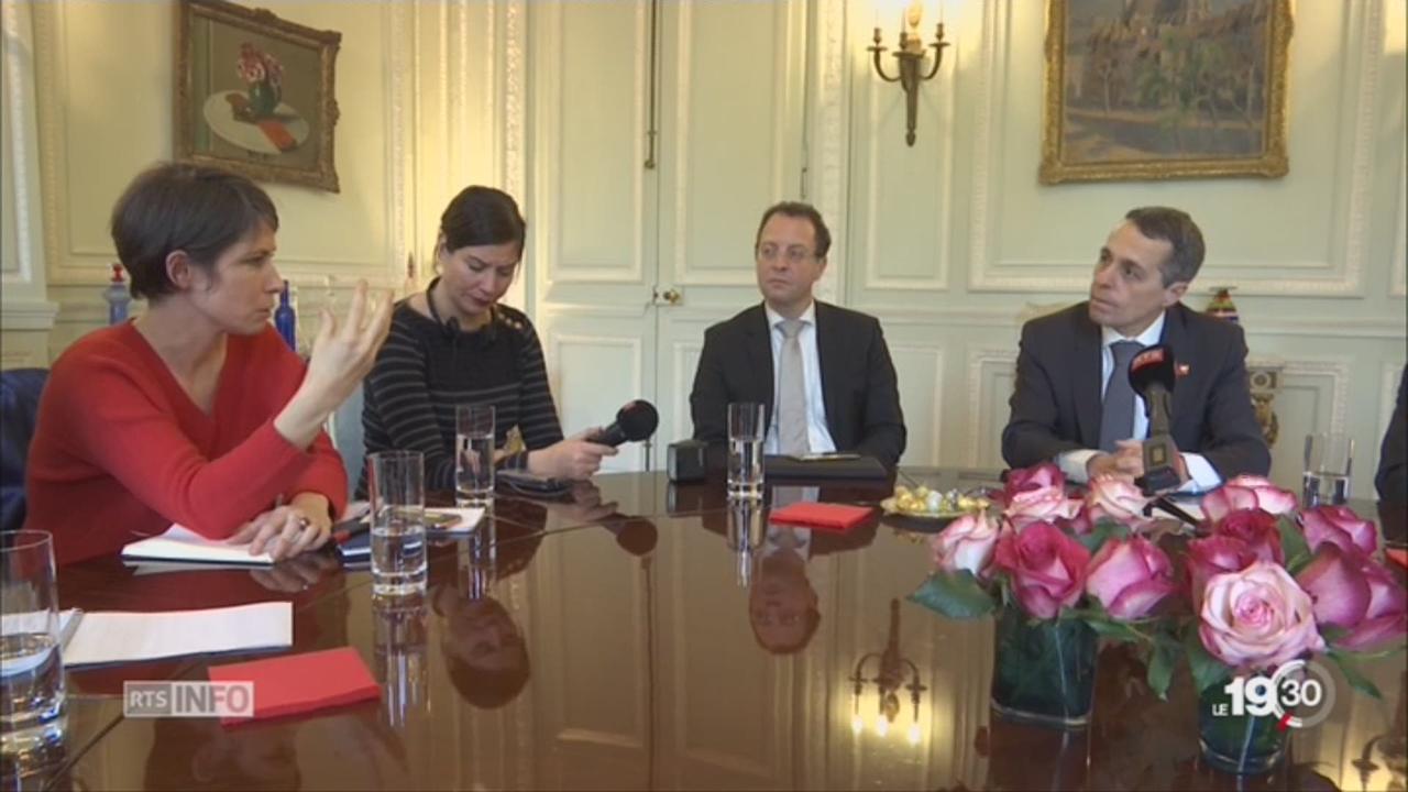 Relations Suisse-Europe: Cassis exprime sa colère à Paris