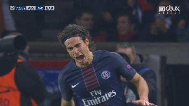 1-8, PSG – FC Barcelone (4-0): Cavani enfonce le clou dans ce match à sens unique