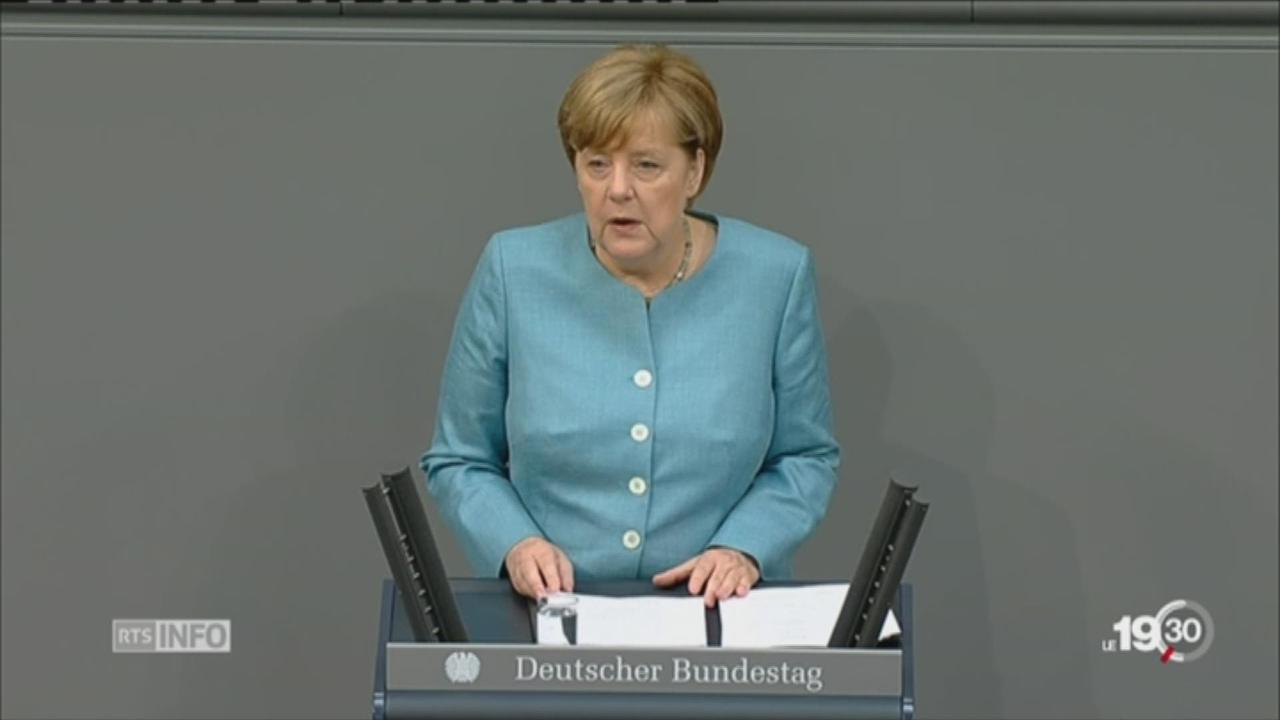 Angela Merkel veut un plan d'urgence pour lutter contre le réchauffement climatique