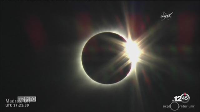 Une éclipse solaire totale s'est produite aux Etats-Unis