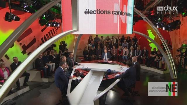 Débat pour le 1er tour des élections cantonales neuchâteloises