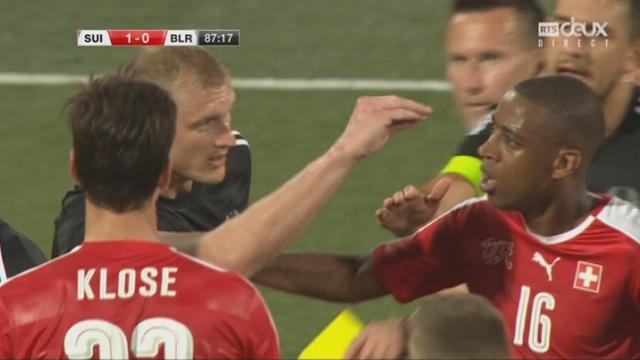 Match amical, Suisse – Bélarus 1-0, les esprits s’échauffent
