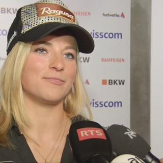 Ski alpin: Lara Gut effectue son grand retour après une longue convalescence.