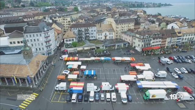 Vevey: plusieurs projets pour réaménager la place du marché