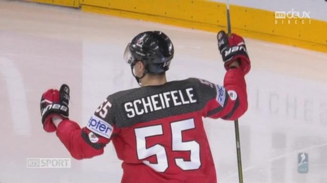 Mondial, 1-2, Canada - Russie 1-2: 41e M. Scheifele