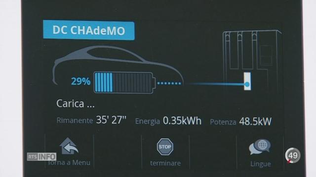 Voitures électriques: la course aux réseaux de recharge