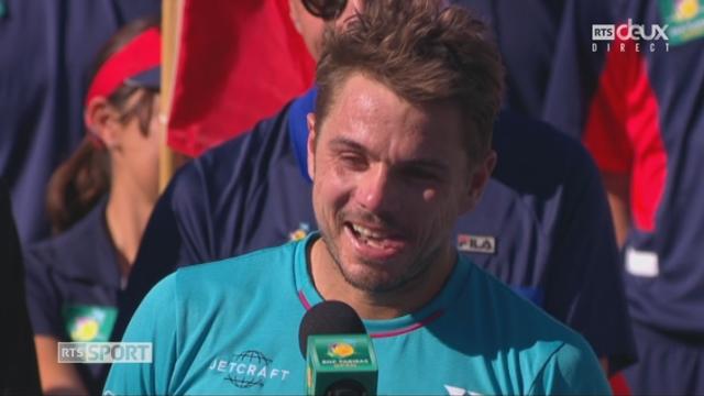 Wawrinka "chambre" un peu Federer