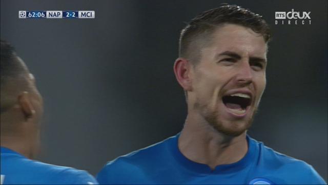 Ligue des Champions, Gr.F, Naples – Manchester City (2-2): 63e Jorginho