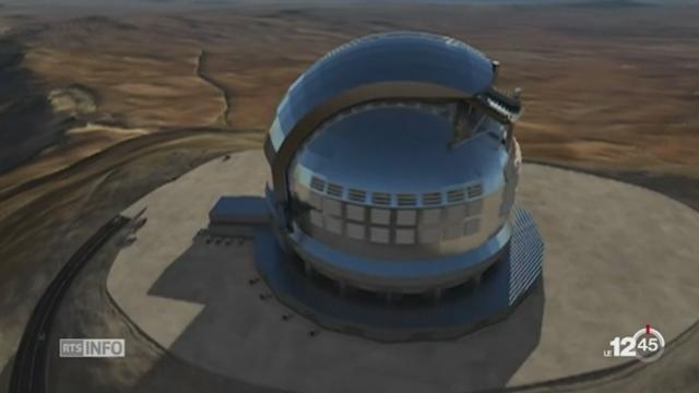 Le Chili pose la première pierre du plus grand télescope du monde