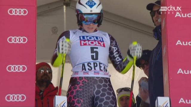 Aspen (USA), super G: Tina Wirather (LIE) remporte le Globe de cristal