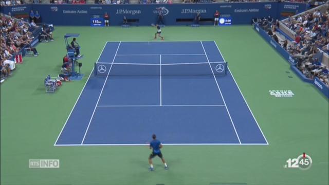 Tennis - US Open: Federer se qualifie pour les quarts de finale