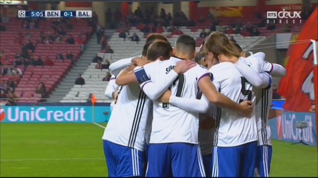 Ligue des Champions, Gr. A, Benfica - FC Bâle (0-1): Elyounoussi 6e