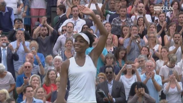 Wimbledon, 1-4 : Williams (USA) bat Ostapenko (LAT) 6-3 7-5